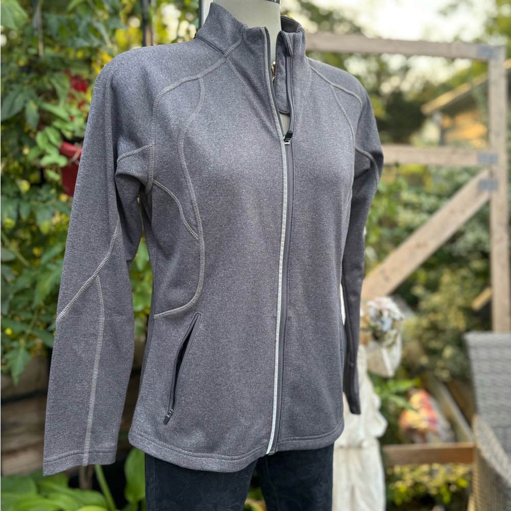 Women's Heather Gray Utility Jacket Size SP